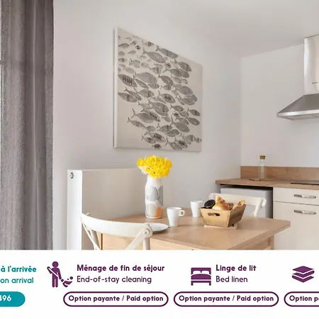 A 50m De La Plage, Cosy Pour 2 Apartment